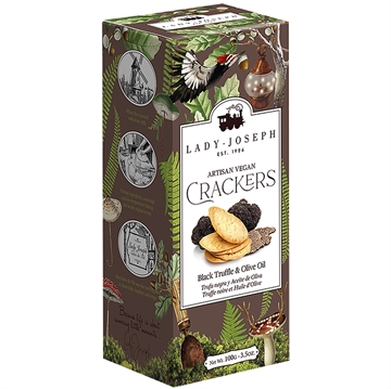 Black truffle cracker